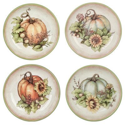 Autumn Breeze Set of 4 Soup Bowls