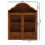 Armoire murale rétro en bois massif patiné-412608981