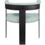Habert Finished Upholstered Back Arm Chair-1223767012-1223767015