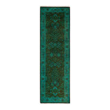 Fine Vibrance One-of-a-Kind 2' 7" X 8' 7" Hand Knotted Area Rug