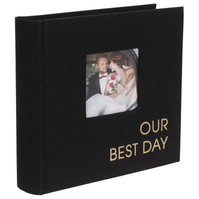 «Best Day», album en tissu noir