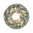 8" Wide Nightfall Wisteria Flushmount