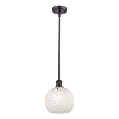 Ballston Mouchette 1 Light Stem Hung Pendant-516-G1216