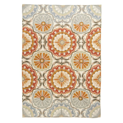 Sukru Ikat Hand Knotted Area Rug