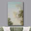 Nuage nuageux pastel aquarelle ciel vert arbre nature paysage moderne Art déco minimaliste rustique-101090549-101090550