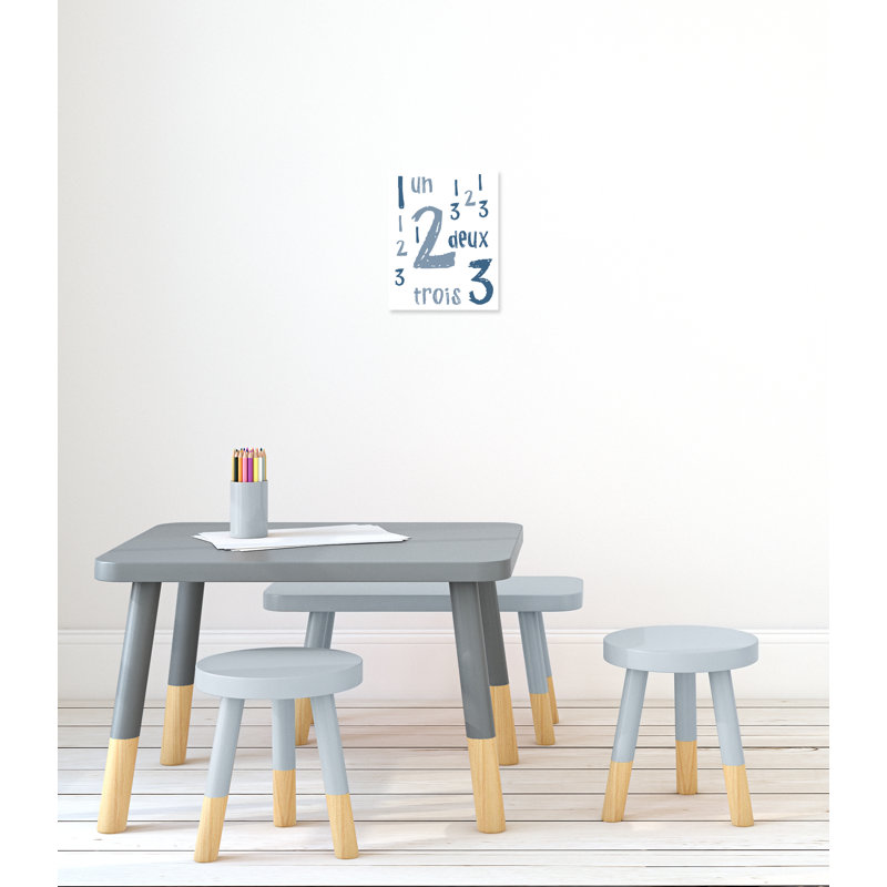 Impression sur papier français, H 14 po x l 11 po x P 1,5 po, Canevas