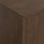 Armoire de rangement industrielle moderne en bois massif de 39 po de largeur avec base en métal et tablettes réglables Banting