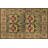 Stacey Oriental Tufted Wool Chocolate/Red/Yellow Area Rug-17940771