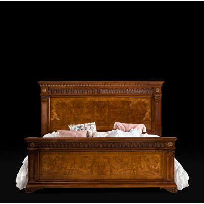 Solid Wood Standard Bed by David Michael