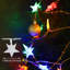 32.8ft 100 LEDs Star String Lights, Battery Operated, Warm White