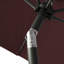 Quiroz 2.5m Traditional Parasol Wine Red