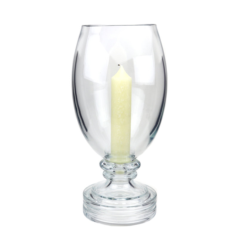 Porte-bougie ouragan Majorca transparent