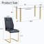 Ensemble de salle à manger Zemfira L 35,4 po x l 63 po-688230863-719028090