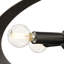 Plafonnier semi-encastré à quatre lumières 24 po-1999315287