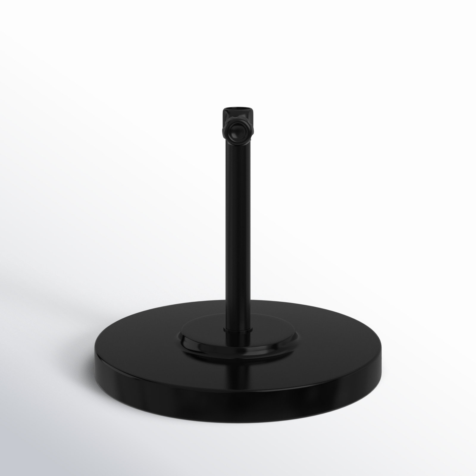 Roksana Steel Umbrella Base, Black