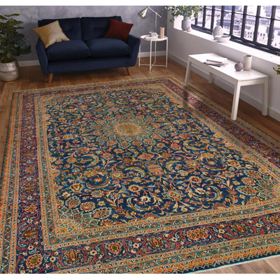 Khylar Distressed Amorica Navy Rug