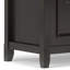 Amherst - 72" Low TV Media Stand - Hickory Brown