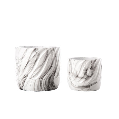 Ensemble de pots à fleurs 2 pièces