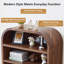 Armoire à chaussures 21 paires, armoire de rangement à 7 niveaux-1503266530