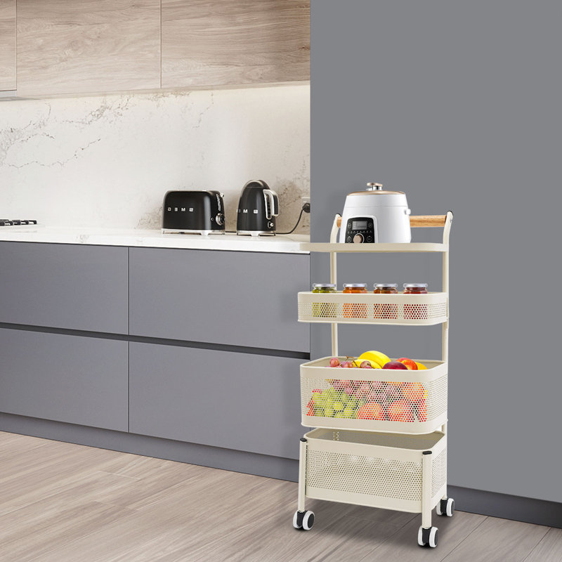 Panier de rangement rotatif pour la cuisine, H 27,16 po x l 11,81 po x P 7,84 po