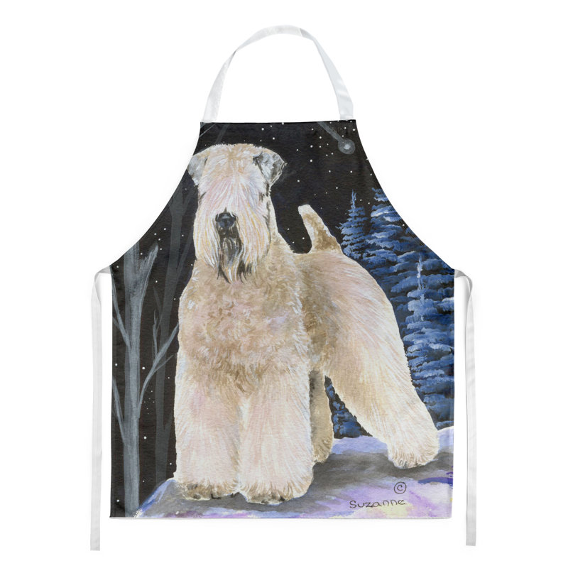 Tablier au revêtement doux terrier bléen starry night
