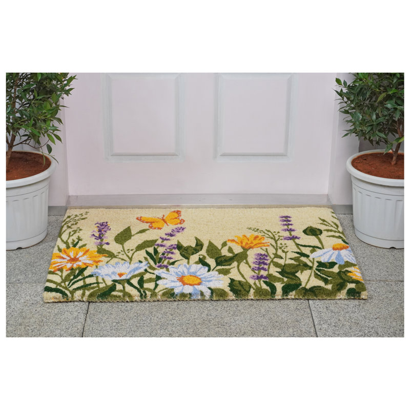 Butterfly Garden Doormat, 18" W x 30" L