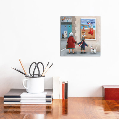Escape To The Coast 2 by Peter Adderley - Wrapped Canvas Gallery-Wrapped Canvas Giclée