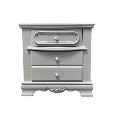 3-Drawer Nightstand