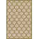 Tapis beige / vert Vivian