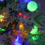 Ensemble de 2 sapins de Noël candy illuminés, arbre artificiel 3 pi avec lumières blanc chaud