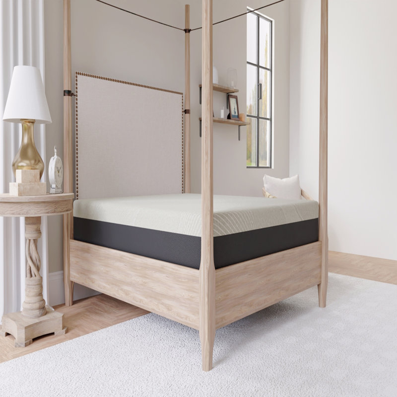 Matelas en mousse viscoélastique gélifiée 8 po, Lit simple, 8"