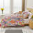 Gray/Red Microfiber Comforter Set-540688909