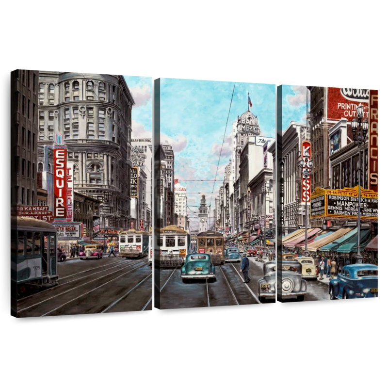 Marché Sireci 1941, St. San Francisco, H 20 po x l 33 po