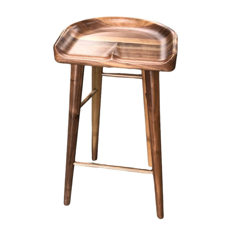 Eveready Solid Wood Counter Stool