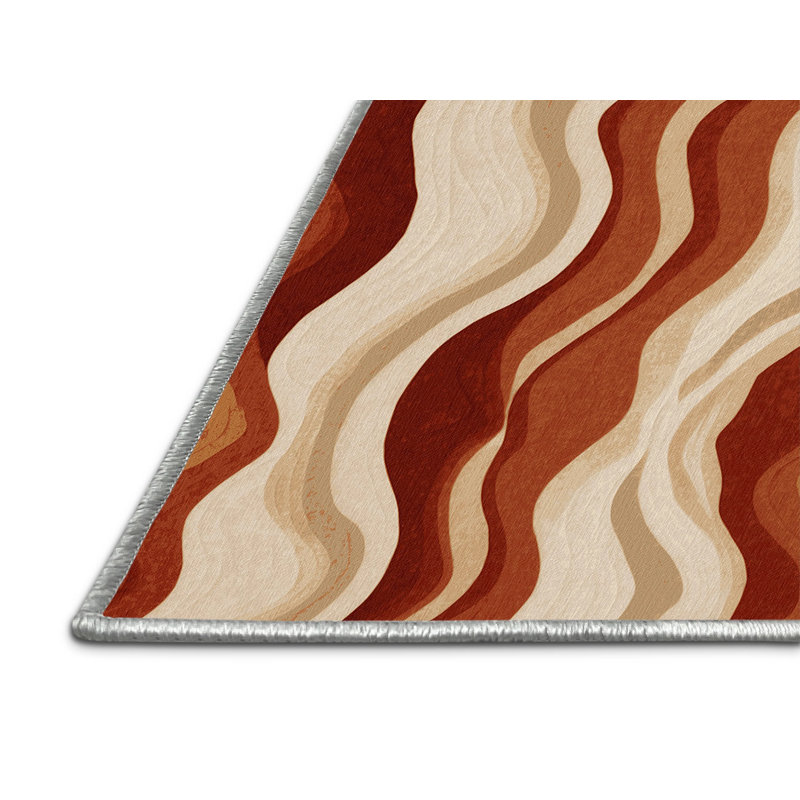 Tapis Mirage Bloom, Carré 5 pi