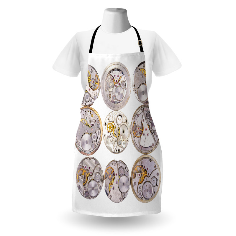 No Pattern Bib Apron