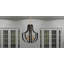 Glenolden 4-Light Matte Black Pendant Light