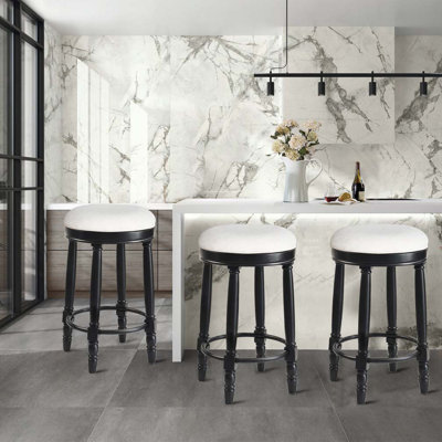 Tabouret de bar pivotant à 360 °