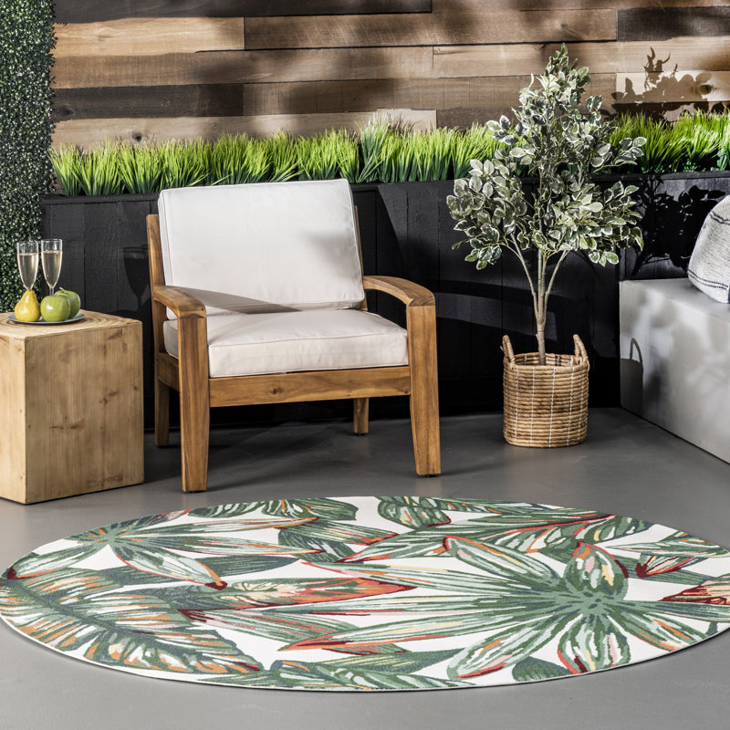 Tapis intérieur / extérieur Cali, Carré 8 pi