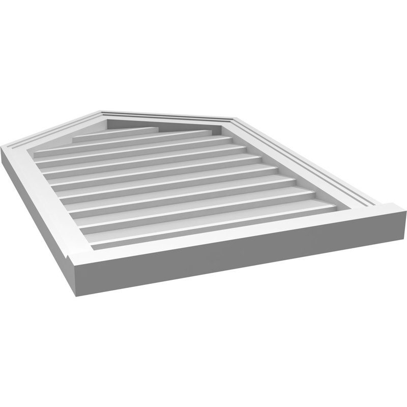 Ventilateur à pignon en uréthane non-fonctionnel Signature, H 32 po x l 22 po x P 2 po