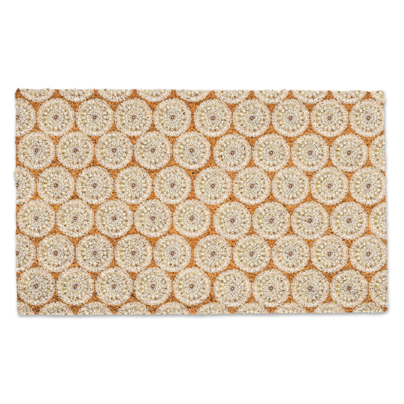 Non-Slip Geometric Outdoor Doormat