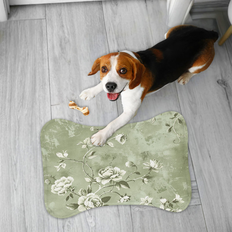 Tapis vert doux Soft Shabby Elegance - 1 pièce