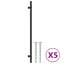 Metro Lane Cabinet Handles 5 Pcs Silver 224 Mm Stainless Steel-1858270073-1858270076