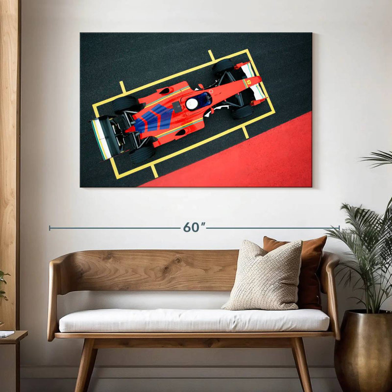 Voiture de formule rouge Mehar