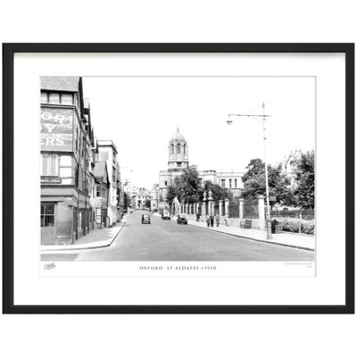 Oxford, St Aldates C1950 by Francis Frith - Single Picture Frame Print