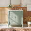 Meuble-lavabo 30 po avec lavabo, vert-2090415054