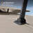 Kamyl Eco-Friendly  Advanced Fabric 144'' Square Umbrella Large Cantilever Umbrella With Base,Taupe-2009732808