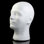 Support pour perruque à tête de mannequin en mousse pour homme - Taille réaliste, présentoir durable pour perruques, chapeaux et accessoires