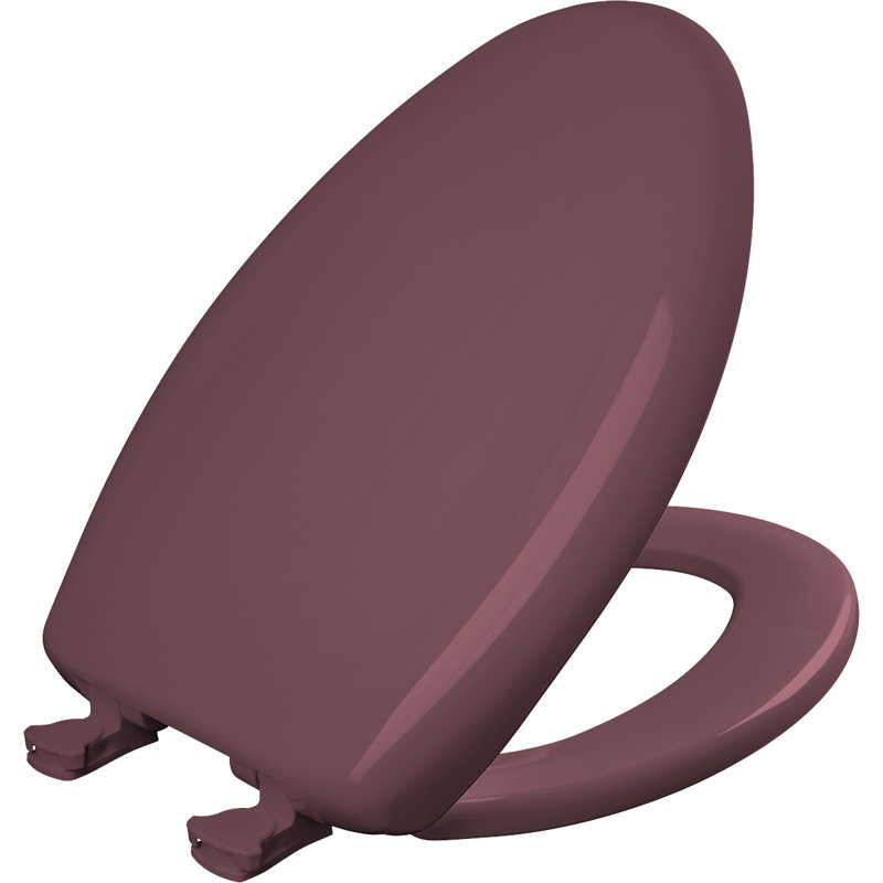 Elongated Toilet Seat and Lid, Raspberry