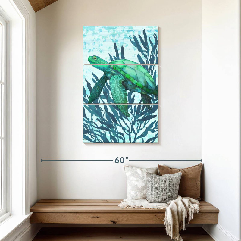 Brampt Calypso Turtles Vertical I - Bright